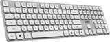 MSI FORGE K210 WIRELESS COMBO WHITE tastatur Mus inkluderet Hjemme/kontor USB QWERTY Fransk Hvid