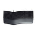 CHERRY KC 4500 ERGO tastatur Universel USB QWERTY US engelsk Sort