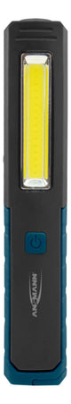 Ansmann WL210B Sort, Blå Hånd lommelygte COB LED