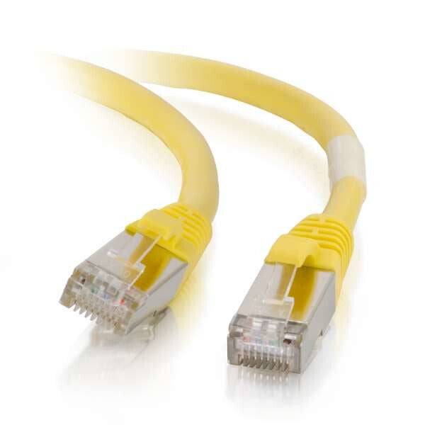 Mercodan 371915010 netværkskabel Gul 1 m Cat6a S/FTP (S-STP)