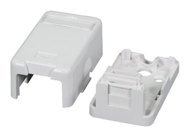 EFB Elektronik Keystone Verteilerbox Aufputz, 1-Port, Staubschutz selbstschließend