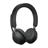 Jabra Evolve2 65 Headset Trådløs Kontor/Callcenter USB Type-A Bluetooth Opladningsstativ Sort
