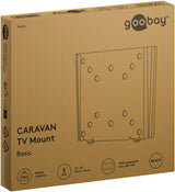 Goobay 74414 tv-beslag 68,6 cm (27") Sort