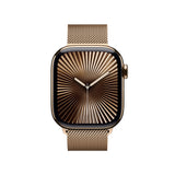 Apple Watch Series 10 OLED 42 mm Digital 374 x 446 pixel Berøringsskærm 4G Guld Wi-Fi GPS (satellit)
