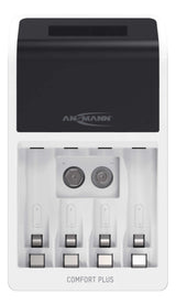 Ansmann Comfort Plus batterioplader Universel Vekselstrøm