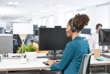 Logitech 981-000870 hovedtelefoner/headset Ledningsført Opkald/musik USB Type-C Grafit