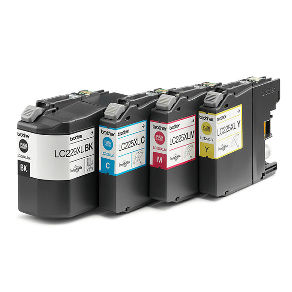 Brother LC-229XLVALBP blækpatron 4 stk Original Sort, Blå, Magenta, Gul