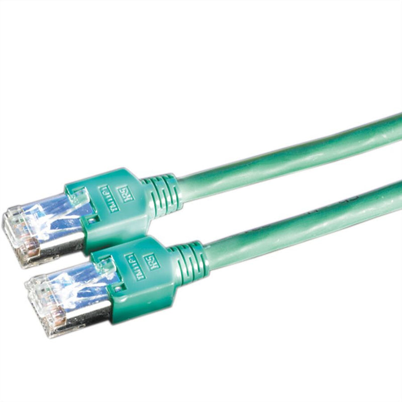 Secomp 21.08.9123 netværkskabel Grøn 2 m Cat5e SF/UTP (S-FTP)