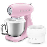 Smeg 50's Style Køkkenmaskine SMF05PKEU Lyserød