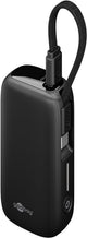 Goobay 76250 powerbank Lithium polymer (LiPo) 5000 mAh Sort