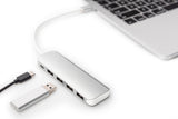 Digitus DA-70242-1 interface hub USB 3.2 Gen 1 (3.1 Gen 1) Type-C 5000 Mbit/s Sølv