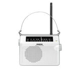 Sangean PR-D6 Bærbar Analog Hvid