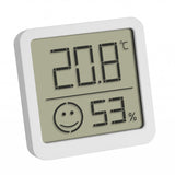 TFA-Dostmann 30.5053.02 termometer til miljøet Elektronisk miljøtermometer Indendørs/udendørs Sølv, Hvid