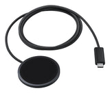 Samsung Magnet Wireless Charger 25W Blck Smartphone Sort USB Trådløs opladning Hurtig opladning Indendørs