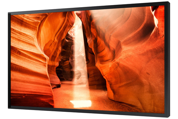 Samsung OM55N-S Digital fladpaneldisplay 139,7 cm (55") LCD Wi-Fi 4000 cd/m² Fuld HD Sort Indbygget processer Tizen 5.0