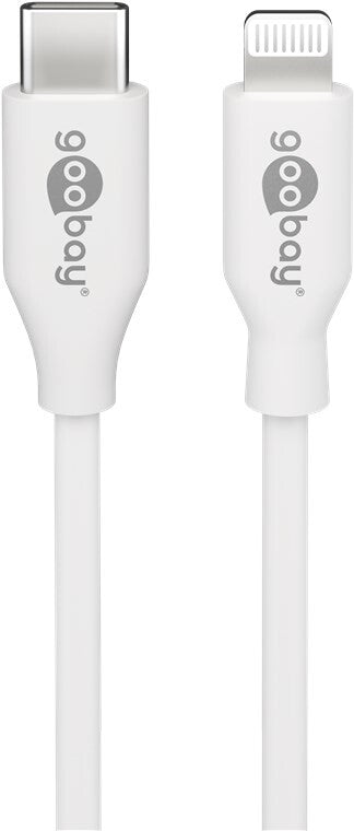 Goobay 39448 Lightning kabel 2 m Hvid