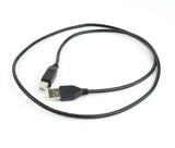 Gembird CCP-USB2-AMBM-1M USB-kabel USB 2.0 USB A USB B Sort