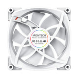 Montech AX140 PWM Computerkabinet Ventilator 14 cm Hvid 1 stk