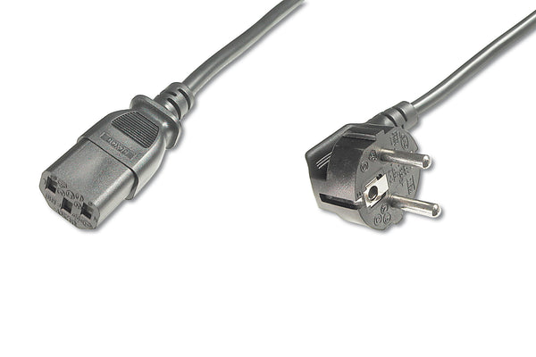 Digitus AK-440109-008-S el-ledning Sort 0,75 m C13 forbinder IEC C13