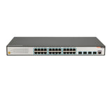 FiberHome S4820-28T-X-AC netværksswitch Administreret L2/L3 Gigabit Ethernet (10/100/1000) 1U Sort, Grå