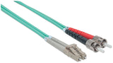 Intellinet 751117 InfiniBand og fiberoptisk kabel 1 m ST LC Turkisfarve