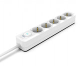 Inca IPW-44GB overspændingsbeskytter Hvid 5 AC stikkontakt(er) 230 V 1,5 m
