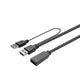 Vivolink PROUSB3AAF3C USB-kabel USB 3.2 Gen 1 (3.1 Gen 1) 3 m USB A Sort