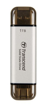 Transcend ESD310 1 TB USB Type-A / USB Type-C Sølv