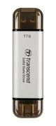 Transcend ESD310 1 TB USB Type-A / USB Type-C Sølv