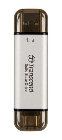 Transcend ESD310 1 TB USB Type-A / USB Type-C Sølv