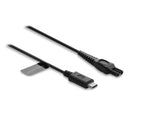 DeLOCK 91752 el-ledning Sort 1 m USB C 2-polet