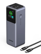 Ugreen 25000mAh 200W Fast Charging Powerbank Grå
