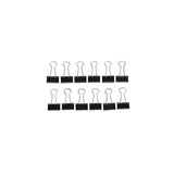 MAUL 2131990 papirclip Metal, Stålfjeder 12 stk