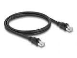 DeLOCK 80113 netværkskabel Sort 1 m Cat6a F/UTP (FTP)
