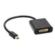 Akyga AK-AD-37 videokabel adapter 0,15 m DVI Mini DisplayPort Sort