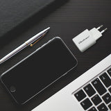 Qoltec 50763 oplader til mobil enhed Laptop, Bærbar spillekonsol, Strømbank, Smartphone, SmartWatch, Tablet Hvid Vekselstrøm Hurtig opladning Indendørs