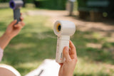 Verbatim 32344 personlig håndholdt spray & blæser Hvid, Sølv Håndholdt ventilator