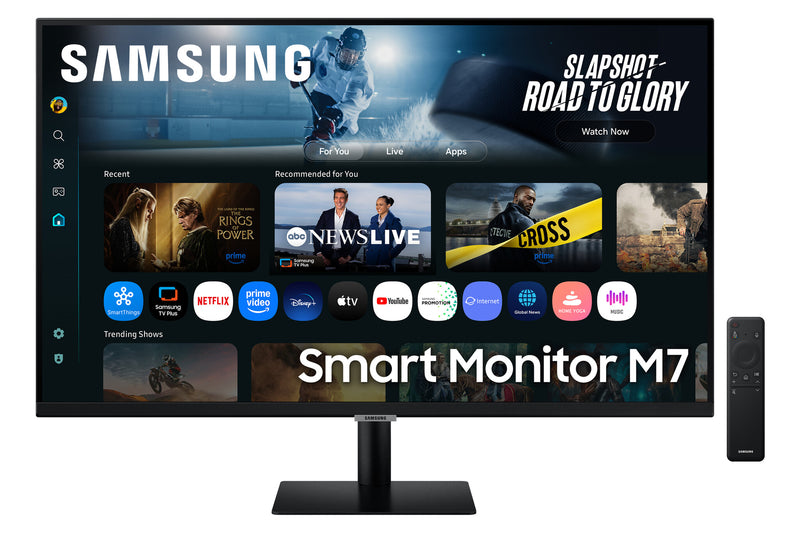 Samsung M7 M70F computerskærm 81,3 cm (32") 3840 x 2160 pixel 4K Ultra HD LED Sort