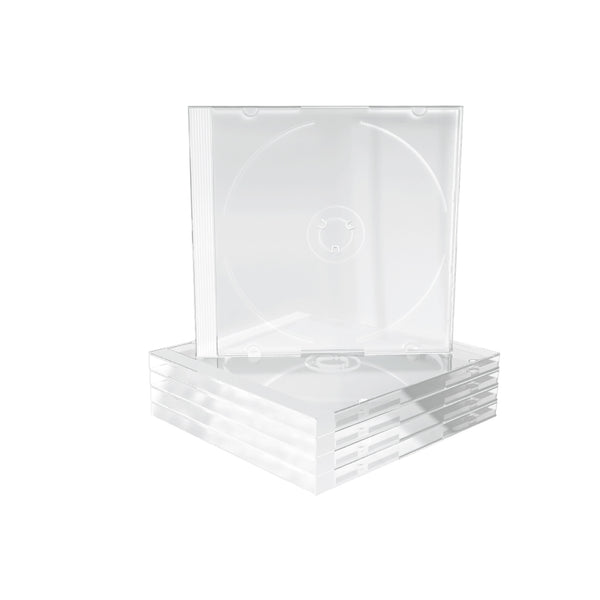 MediaRange BOX31-T optisk disk etui Smykkeboks 1 diske Transparent