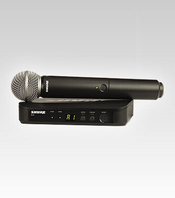 Shure BLX24/SM58 Sort Scene/optræden mikrofon