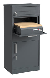 Phoenix Safe Co. PB1121AAK postkasse Grafit Pakke med faldkasse Stål