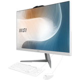 MSI Modern AM242 1M-1220EU Intel Core 5 120U 60,5 cm (23.8") 1920 x 1080 pixel All-in-One PC 8 GB DDR5-SDRAM 512 GB SSD Windows 11 Pro Wi-Fi 6E (802.11ax) Hvid