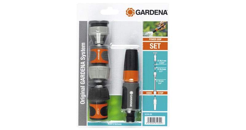 Gardena 18296-20 spulepistol/-dyse Havevandsprøjtedyse Sort, Grå, Orange