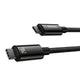 Baseus CAWJ040201 USB-kabel USB 2.0 3 m USB C 0,48 Gbit/sek. 240 W Sort