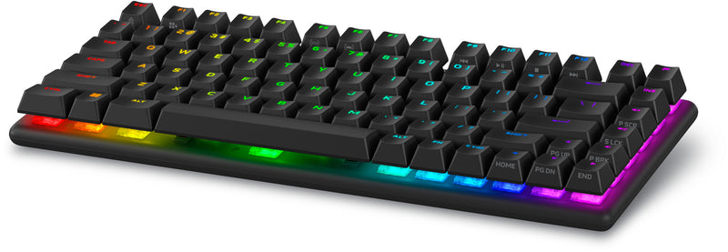 Alienware Pro Wireless Gaming Keyboard tastatur Spil USB + RF Wireless + Bluetooth Sort