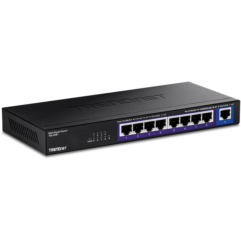 Trendnet TEG-S591 netværksswitch Ikke administreret 2.5G Ethernet (100/1000/2500)