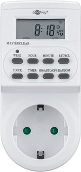 Goobay 51277 elektronisk tæller Hvid Daglig/ugentlig timer