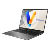 ASUS Vivobook 16 Flip TP3607SA-SI716W Copilot+ PC Intel Core Ultra 7 256V Hybrid (2-i-1) 40,6 cm (16") Berøringsskærm WUXGA 16 GB LPDDR5x-SDRAM 512 GB SSD Wi-Fi 7 (802.11be) Windows 11 Home Grå QWERTZ Tysk