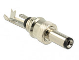 DeLOCK 89915 kabelsamler DC Sort, Nikkel