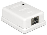 DeLOCK 86169 stikkontakt RJ-45 Hvid